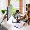 Ergotron NX držák na stůl pro monitor bílá (matná) 86,4 cm (34) otočný, nastavitelná výška, nakláněcí, naklápěcí