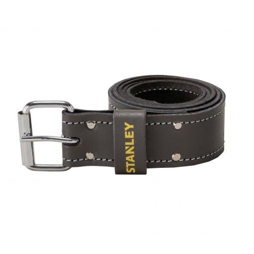 STANLEY Ledergürtel dunkelbraun Breite 45mm L126cm 16 Loch, echtes Büffelleder STST1-80119 Opasek na nářadí