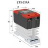 Polovodičové relé SSR ZTS-25DA na DIN lištu, 25 A, 24–600 V AC