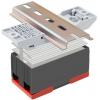 Polovodičové relé SSR ZTS-25DA na DIN lištu, 25 A, 24–600 V AC