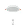 Podhledové LED svítidlo h_m120f, 18 W, 4000 K, IP20