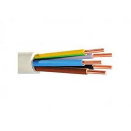 NYM-J 5x1,5 RG100 opláštěné vedení NYM-J 5 G 1.5 mm² šedá 100 m