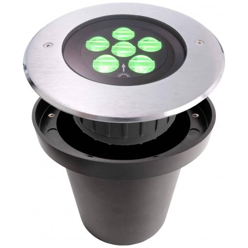 Deko Light Canum 730454 podlahové svítidlo pevně vestavěné LED LED 16.90 W stříbrná