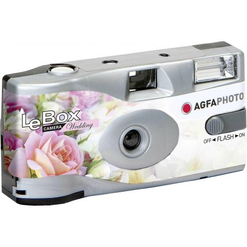 AgfaPhoto AGFAPHOTO - Le Box Wedding Engangskamera - Digitalkamera jednorázový fotoaparát 1 ks s vestavěným bleskem