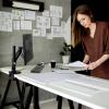 Ergotron NX držák na stůl pro monitor černá (matná) 86,4 cm (34) otočný, nastavitelná výška, nakláněcí, naklápěcí