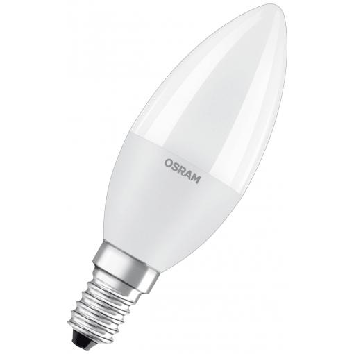 OSRAM HOMELIGHTING 4058075832008 LED Energetická třída (EEK2021) F (A - G) E14 svíčkový tvar 7.5 W = 60 W teplá bílá (Ø x d) 39 mm x 115 mm 1 ks