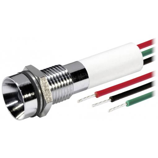 CML Innovative Technologies 19TR0I12/6 indikační LED červená, zelená, žlutá 12 V/DC 10 mcd, 20 mcd, 30 mcd