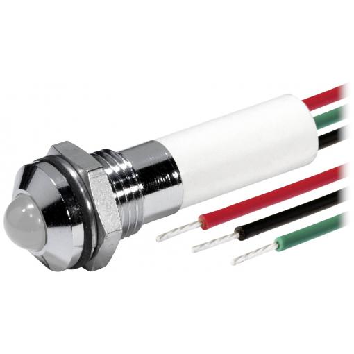 CML Innovative Technologies 19TR0A12/6 indikační LED červená, zelená, žlutá 12 V/DC 10 mcd, 20 mcd, 30 mcd