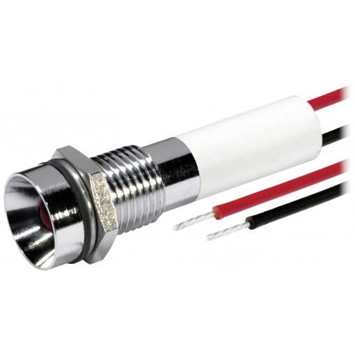 CML Innovative Technologies 19050253/6 indikační LED červená 12 V/DC 80 mcd