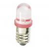 LED žárovka E10 červená, 3 V / 12 mA