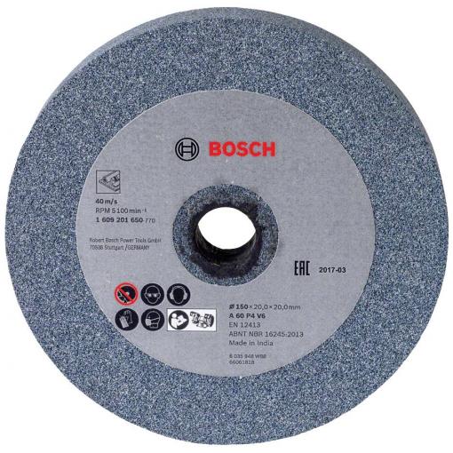 Bosch Accessories 1609201650 brusný kotouč Průměr 150 mm Zrnitost=60 1 ks