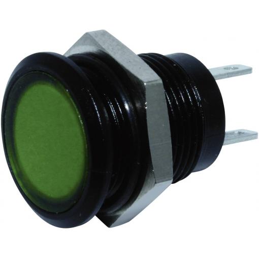 Signal Construct SKED12714 indikační LED zelená 24 V/DC 860 mcd