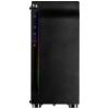 Inter-Tech A-3411 Creek - RGB midi tower PC skříň černá prachový filtr, boční okno, integrované osvětlení