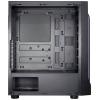 Inter-Tech A-3411 Creek - RGB midi tower PC skříň černá prachový filtr, boční okno, integrované osvětlení