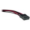 Inter-Tech 88887289 PC větrák s krytem černá (š x v x h) 120 x 25 x 120 mm
