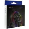 Inter-Tech ALSEYE Halo 3.0 PC větrák s krytem černá (š x v x h) 120 x 120 x 25 mm včetně LED osvětlení