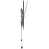 Manhattan 462020 TV držák na zeď 109,2 cm (43) - 254,0 cm (100) naklápěcí vhodné pro zakřivené televizory (Curved TV), s kovovou ochranou proti krádeži, lze