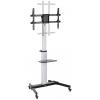 Manhattan 462327 TV kolečkový vozík 94,0 cm (37) - 215,9 cm (85) nastavitelná výška, naklápěcí, otočný