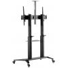 Manhattan 462341 TV kolečkový vozík 177,8 cm (70) - 304,8 cm (120) nastavitelná výška, naklápěcí