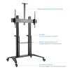 Manhattan 462341 TV kolečkový vozík 177,8 cm (70) - 304,8 cm (120) nastavitelná výška, naklápěcí