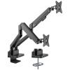 Manhattan držák na stůl pro monitor 461887 2 Displej: (s) 43,2 cm (17) - 81,3 cm (32) černá naklápěcí, nakláněcí