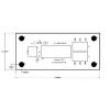 scaleo systems deska s relé 1 ks Typ 24V 2 přepínací kontakty 24 V/DC