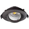 Deko Light 565382 Dione LED vestavné svítidlo, třída F (A - G), LED, pevně vestavěné LED, 8.50 W, černá