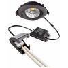 Deko Light 565382 Dione LED vestavné svítidlo, třída F (A - G), LED, pevně vestavěné LED, 8.50 W, černá