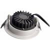 Deko Light 565381 Dione LED vestavné svítidlo, třída F (A - G), LED, pevně vestavěné LED, 8.50 W, stříbrná
