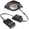 Deko Light 565377 Dione LED vestavné svítidlo, třída E (A - G), LED, pevně vestavěné LED, 8.50 W, černá