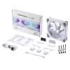 Phanteks D30 PWM Reverse Airflow D-RGB PC větrák s krytem bílá (š x v x h) 140 x 30 x 140 m