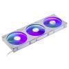 Phanteks D30 PWM Reverse Airflow D-RGB PC větrák s krytem bílá (š x v x h) 140 x 30 x 140 mm včetně LED osvětlení