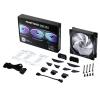 Phanteks D30 PWM Reverse Airflow D-RGB PC větrák s krytem černá (š x v x h) 140 x 30 x 140 mm