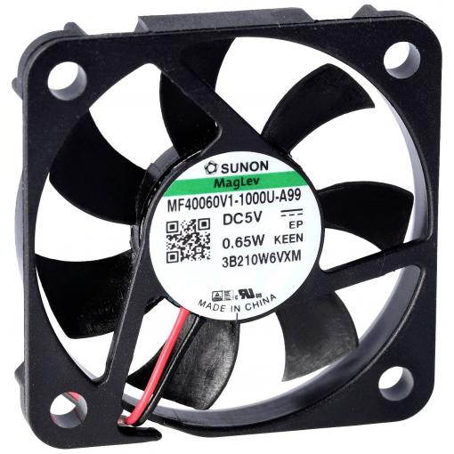 Sunon MF40060V2-1000U-A99 axiální ventilátor, 5 V/DC, 9.34 m³/h, (d x š x v) 6 x 40 x 40 mm, MF40060V2-1000U-A99
