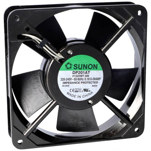 Sunon DP201AT-2122HSL.GN axiální ventilátor, 230 V/AC, 108.71 m³/h, (d x š x v) 25 x 120 x 120 mm, DP201AT-2122HSL.GN