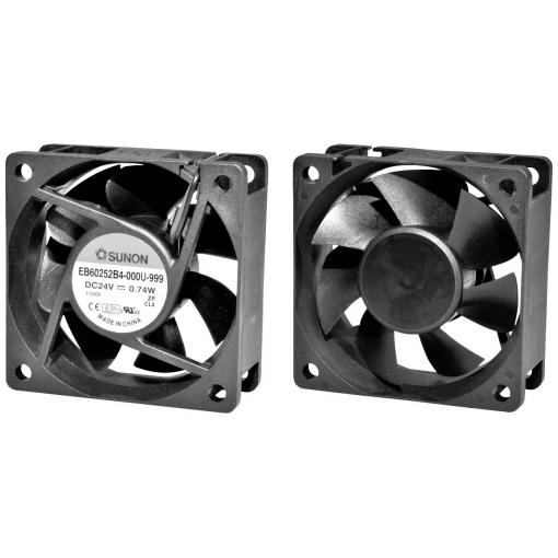 Sunon EF60252S1-1000U-A99 axiální ventilátor, 24 V/DC, 39.9 m³/h, (d x š x v) 25 x 60 x 60 mm, EF60252S1-1000U-A99