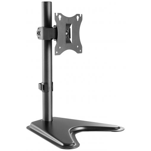 Manhattan držák na stůl pro monitor 462037 1 Displej: (s) 43,2 cm (17) - 68,6 cm (27) černá otočný, naklápěcí, nakláněcí, nastavitelná výška