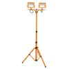 ECOLITE LED reflektor se stativem 2x30W, 4800lm, 4000K, IP65 oranžový, RMLED-2x30W/STJ/ORA