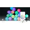 SmartLife dekorativní LED Wi-Fi žárovky D50 RGB 20 LED, IP65,   WIFILP03C20