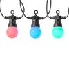 SmartLife dekorativní LED Wi-Fi žárovky D50 RGB 20 LED, IP65,   WIFILP03C20