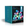SmartLife dekorativní LED Wi-Fi žárovky D50 RGB 20 LED, IP65,   WIFILP03C20