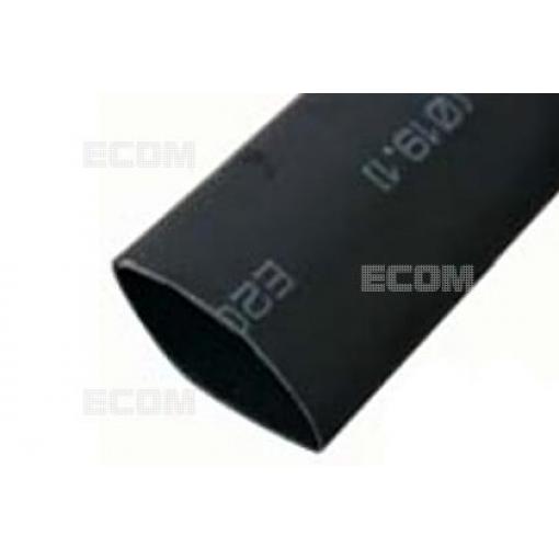 Smršťovací bužírka RSFR-H(H) 1,0, 2:1, 125 °C, černá, 1 m
