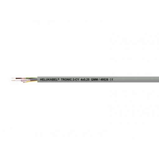 HELU 49526-500 datový kabel LiYY 4 x 0.25 mm² šedá 500 m