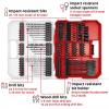 Einhell 108798 95dílná sada bitů a vrtáků kov, kámen, beton, dřevo, zdivo 3 mm, 4 mm, 5 mm, 6 mm, 7 mm, 8 mm, 9 mm, 10 mm, 12 mm, 14 mm, 16 mm, 18 mm, 22 mm
