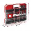 Einhell 108798 95dílná sada bitů a vrtáků kov, kámen, beton, dřevo, zdivo 3 mm, 4 mm, 5 mm, 6 mm, 7 mm, 8 mm, 9 mm, 10 mm, 12 mm, 14 mm, 16 mm, 18 mm, 22 mm