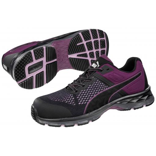 PUMA Define WNS Low 643920234000041 ESD bezpečnostní obuv S1P, velikost (EU) 41, černá, fialová, 1 pár