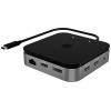 ICY BOX Dokovací stanice USB4® IB-DK408-C41 Vhodné pro značky (dokovací stanice pro notebook): univerzální vč. funkce nabíjení, Podporuje rozlišení 8K při