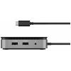ICY BOX Dokovací stanice USB4® IB-DK408-C41 Vhodné pro značky (dokovací stanice pro notebook): univerzální vč. funkce nabíjení, Podporuje rozlišení 8K při