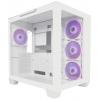 LC Power Gaming 807W midi tower PC skříň bílá