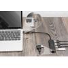 Digitus DA-70235 USB Hub 4 porty USB-A USB 3.0 5 GBit/s s konektorem USB C černá DA-70235